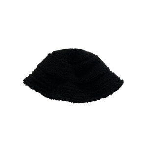 ROAM Fuzzy Bucket Hat in Black